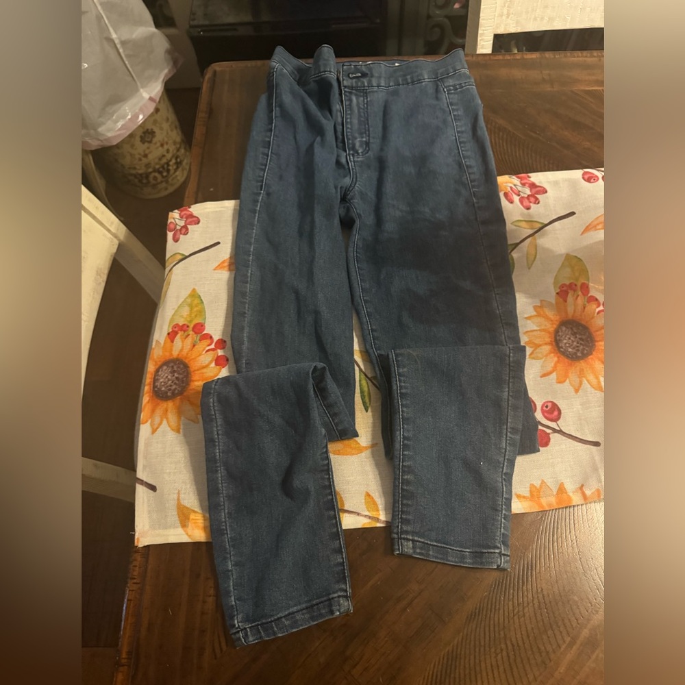 Garage high waist skinny jeans